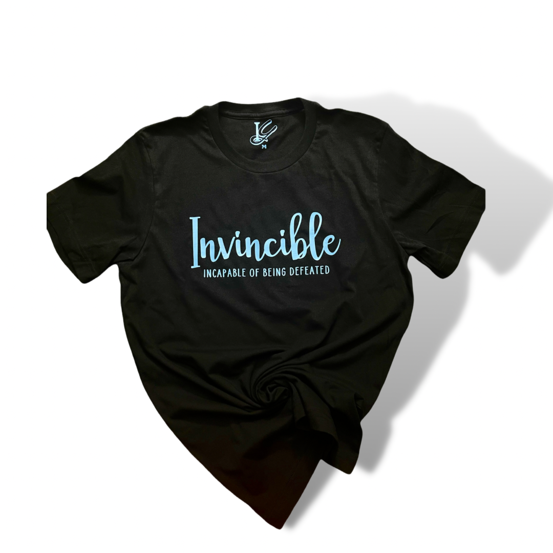 Black Invincible T-Shirts