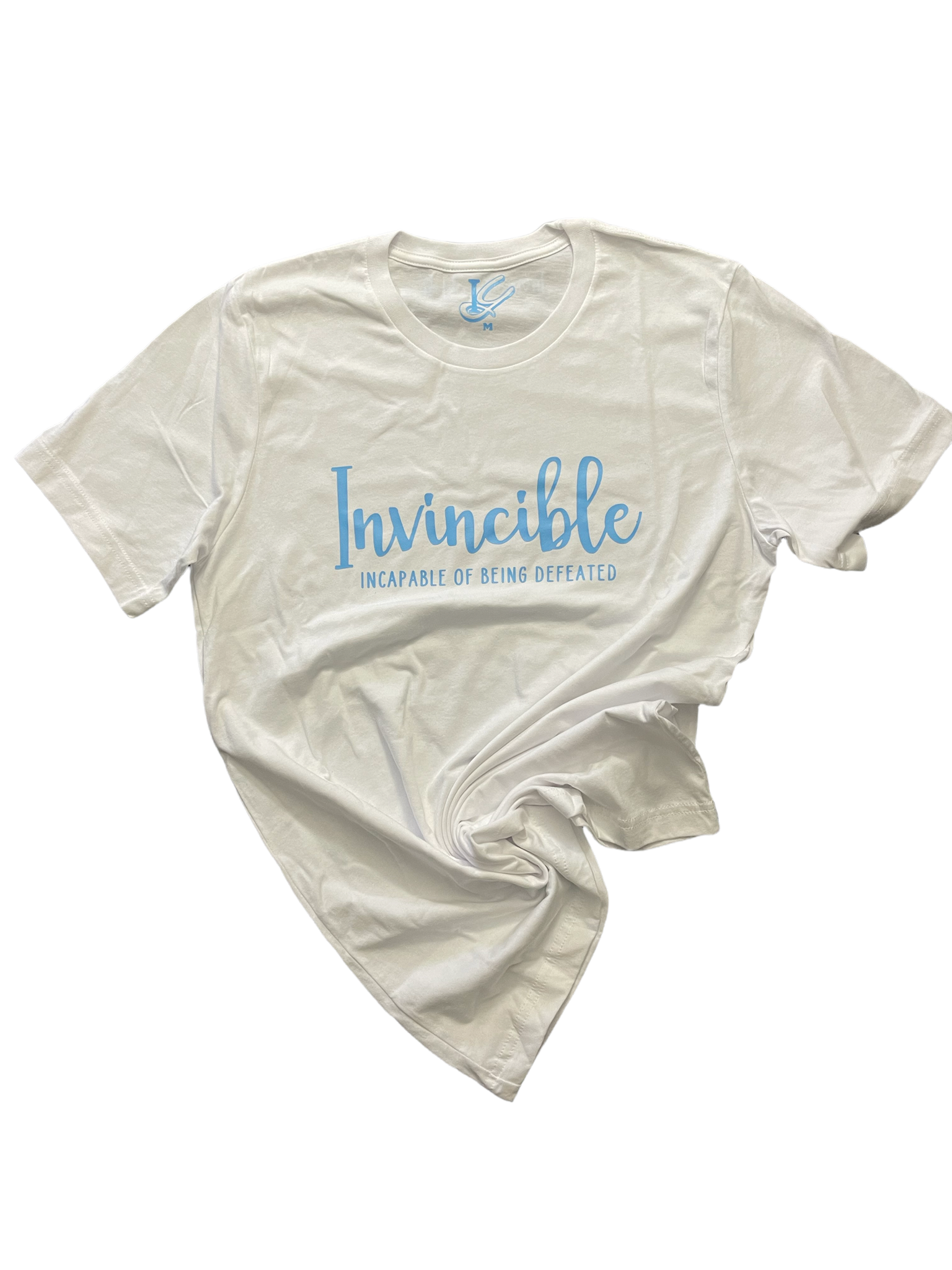 White Invincible T- shirts