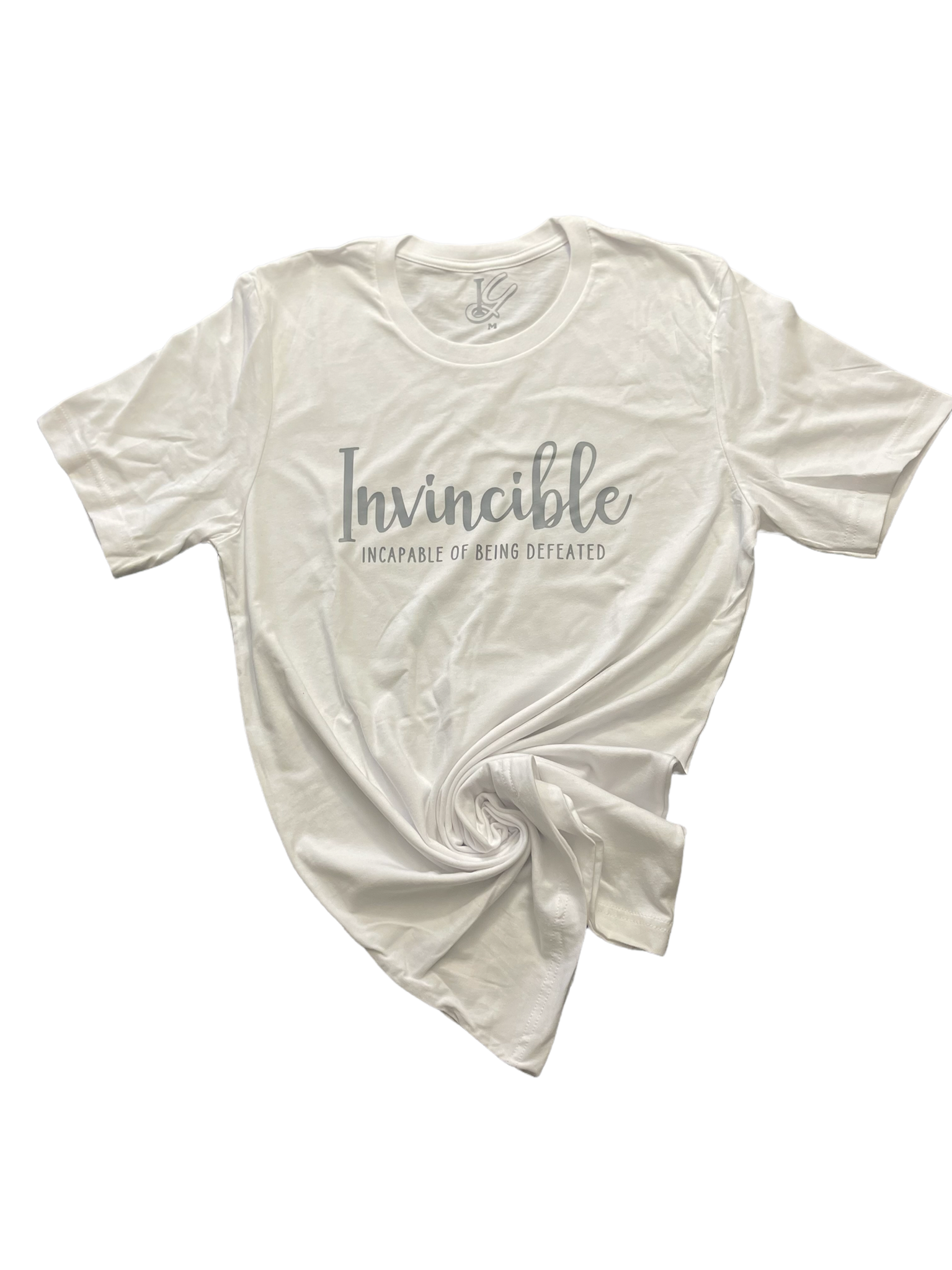 White Invincible T- shirts