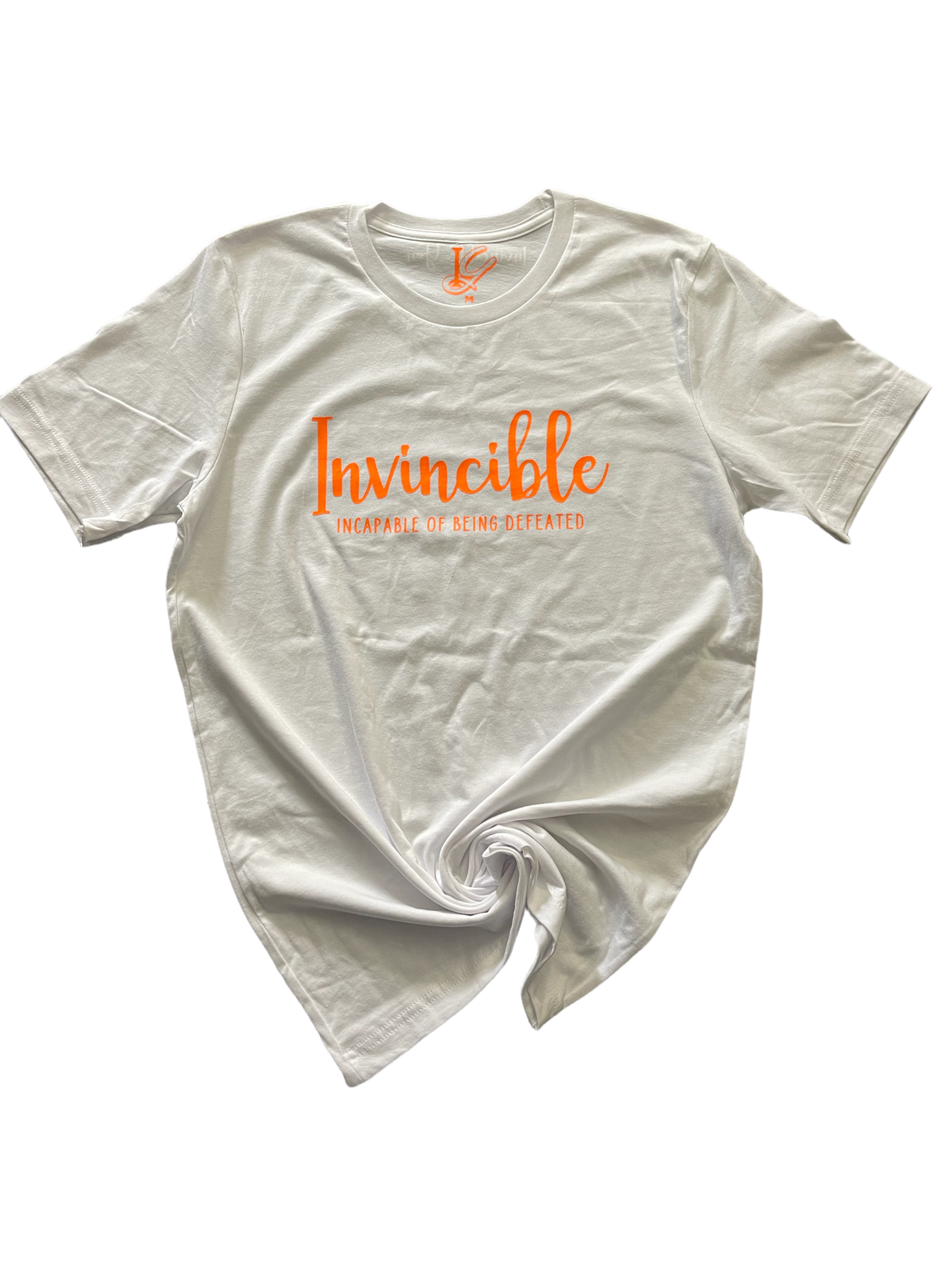 White Invincible T- shirts