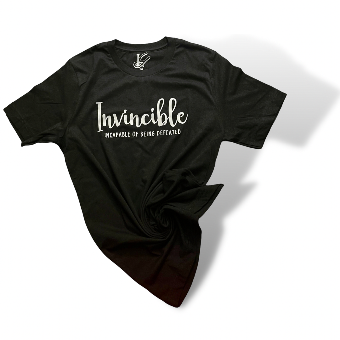 Black Invincible T-Shirts