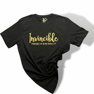 Black Invincible T-Shirts