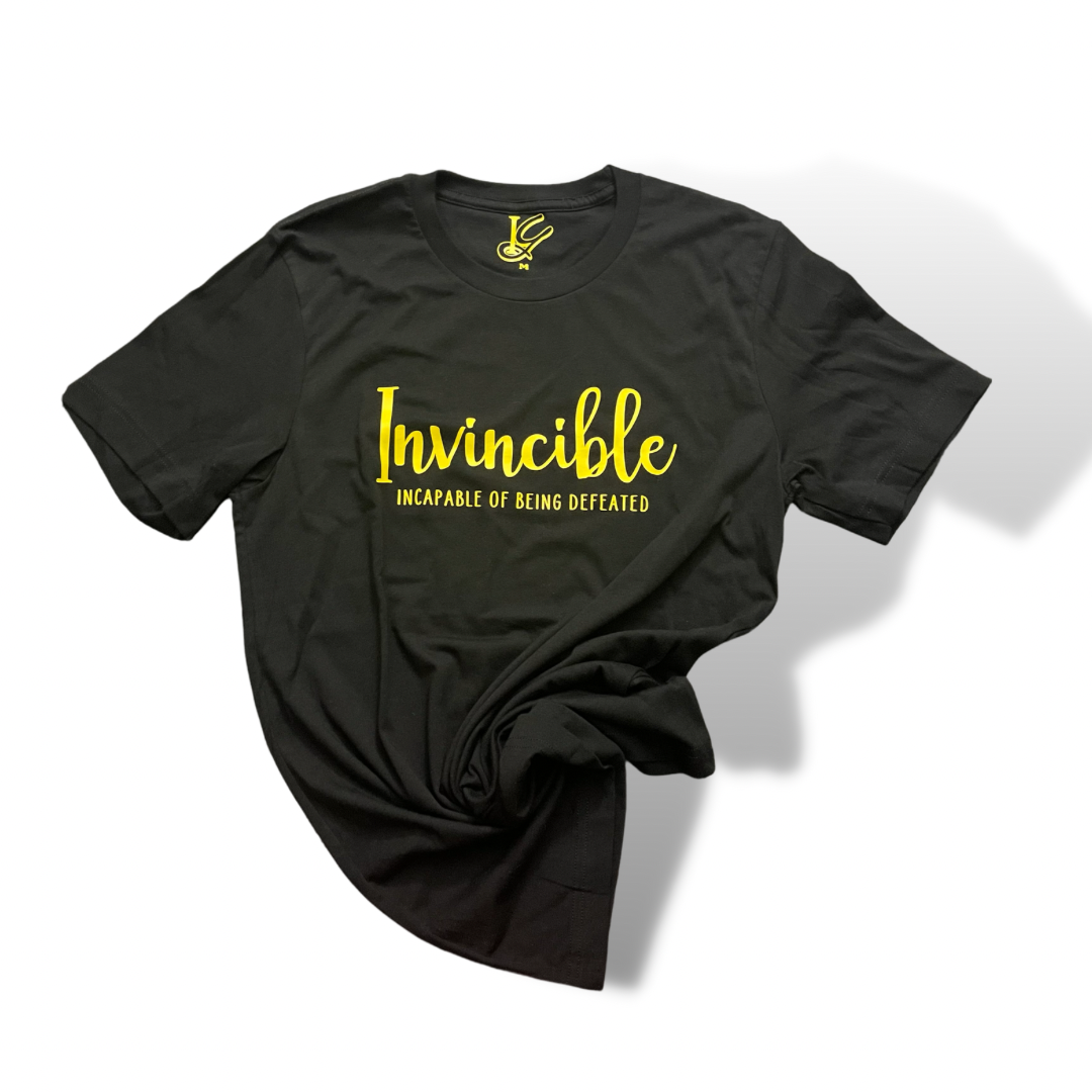 Black Invincible T-Shirts