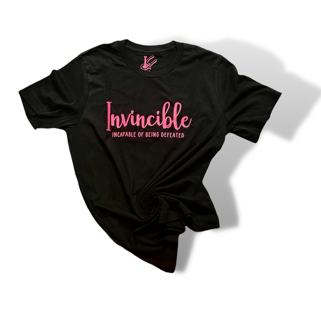 Black Invincible T-Shirts