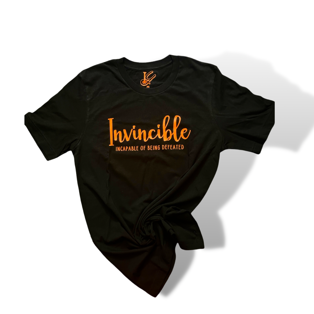 Black Invincible T-Shirts