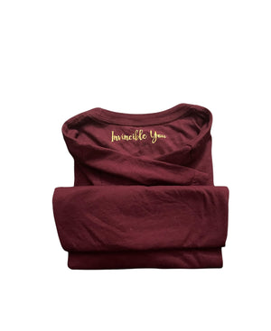 Invincible Maroon T-Shirts