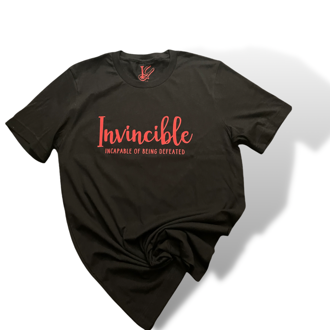 Black Invincible T-Shirts