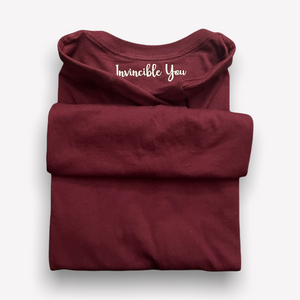 Invincible Maroon T-Shirts