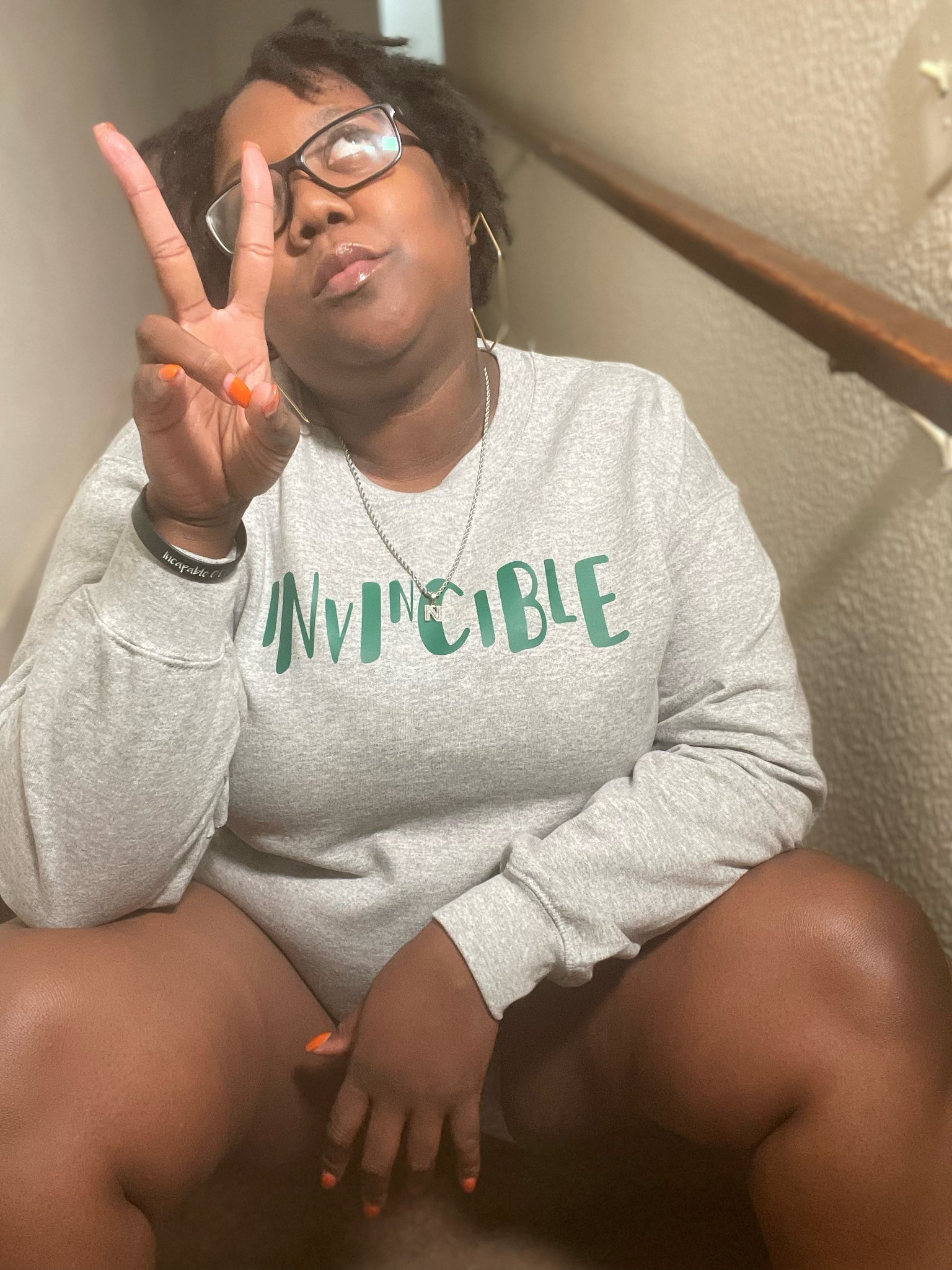 Invincible Sweatshirt Grey