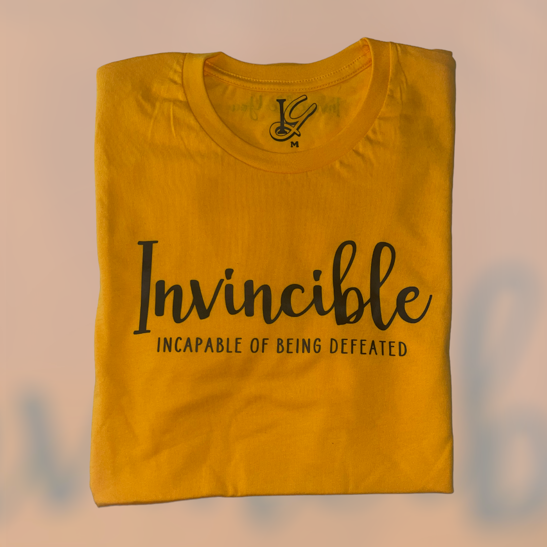 Invincible Gold & Black